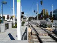 Tracks of the Valley Transit Authority's light rail