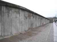 Preserved section of Berlin Wall