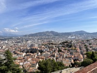 Marseille from Basilique Notre Dame de la Garde