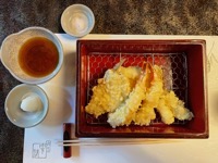 Tempura lunch at Nakasei