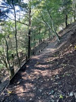 On trail to Mount Mitsutoge