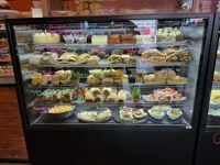 Food in display case