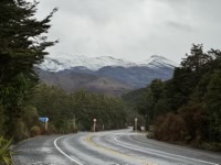 Approaching Mount Tongariro