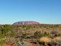 Uluṟu from viewing mound