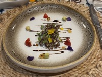 Dinner at Sumaq: Quinoa Tabouli